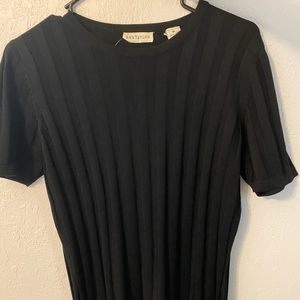 ANN TAYLOR black blouse